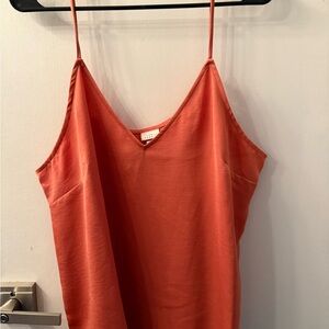 a new day Coral Sleeveless Blouse